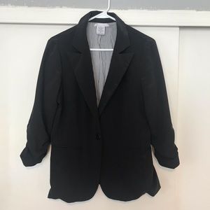 3/4 sleeve professional dress blazer
